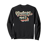 Photo Gallery vintage 1962 birthday retro design felpa Photo Gallery vintage 1962 birthday retro design felpa