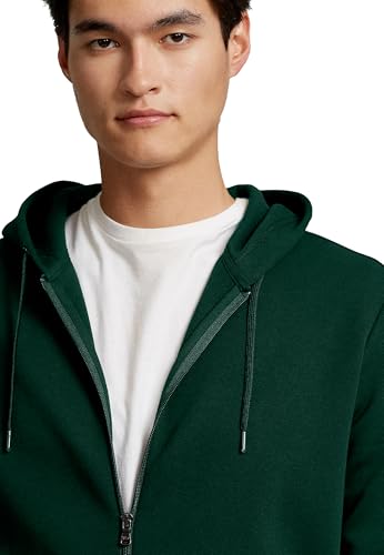 Image of DROBE Plain Winter Wear Stylish Long Sleeves Hooded Neck Full Zip Zipper for Men