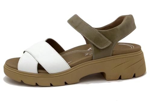 Sandales amovibles cuir blanc PieSanto 240858 : offrez à vos pieds la liberté de marcher