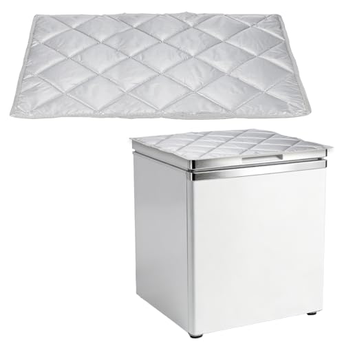 Nexarelle Insulated Freezer Cover 63"x31" - Waterproof Refrigerator Covers Sunshade Protector Insulation Blanket with Flat Aluminum Foil and Magnet for Chest Freezer/Cold Storage