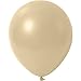 Produktbild partydiscount24 25 x Luftballons Metallic (Glänzend) Ø 30 cm | Freie Farbauswahl | 23 Ballon Farben (Creme)