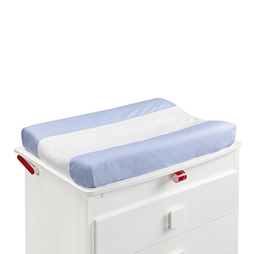 Cambrass Liso E - Funda cambiador bañera 52 x 72 cm, color celeste