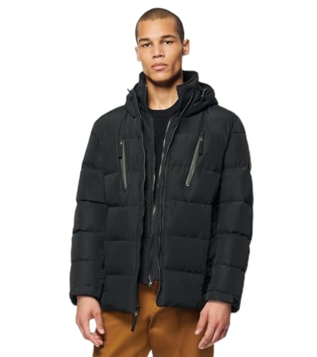 Andrew Marc Men's Water Resistant Montrose Down Jacket Long Sleeve