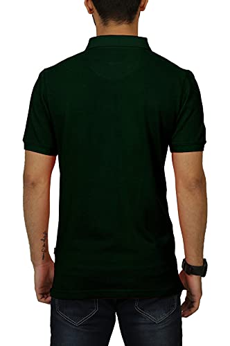 Image of Celsius Men's Half Sleeve Classic Solid Pique Polo with Pocket
