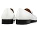 ELANROMAN Men Loafers Velvet Fashion Dress Tuxedo Studded Party Wedding Prom Shoes White US 10