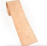 Fácil de usar para grandes resultados: la gran pista (2,5 m x 0,13 m) ofrece mucho material para varios proyectos pequeños o más grandes. La superficie lisa y natural está lista para teñir, engrasar o barnizar para lograr el acabado deseado.