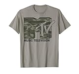 MTV Camouflage Logo Graphic T-Shirt T-Shirt
