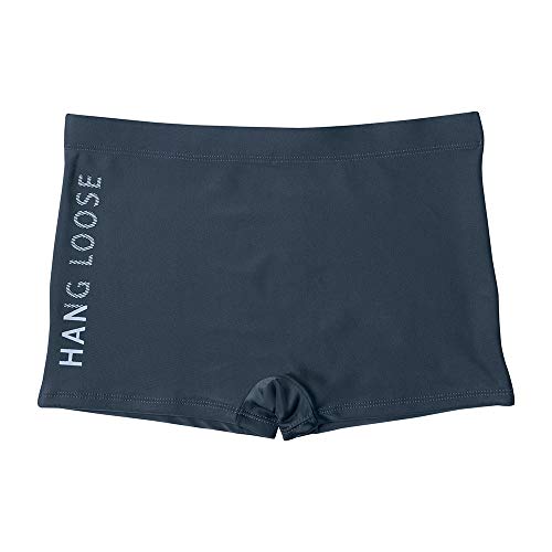 Sunga Boxer Lisa C/Silk, Hang Loose, Masculino, Cinza Chumbo, P