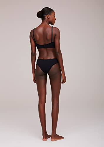 Calcinha tanga Hering Malha feminino, Preto, M