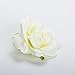 Produktbild NNA Blumenkrone Stirnband Blumen Haarband Festival Hochzeit Zubehör Kopfschmuck Nichtverformung Rose Blume Haarnadel - Milchweiß