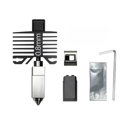 Hotend 0.2 0.4 0.6 0.8 �d���|�A�Z���u�� �݊�������Bambulab P1P X1c �Ƃ̂���z�b�g�G���h�R��h�~ 3d �v�����^�A�N�Z�T���[(0.8mm)