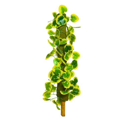 Image of fancymart Artificial Leaves Vine on Moss Stick 60 cm (Without Pot) | Decorative Indoor Plant for Home, Office, Cafe & Restaurant