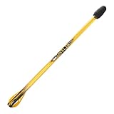 Marky Sparky Bad Rap Javelin, Foam Tip Throwing Toy with Ambidextrous Spin Dial, Outdoor Sports Game for Grass, Beach, Field, Backyard