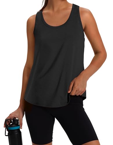 WIHOLL Women's Workout Tank Tops Sleeveless Athletic Racerback for Gym Yoga Running - Summer Fitness Tops Scoop Neck (S-XXL)2