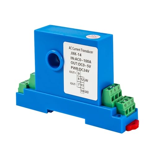 Capteur de courant DC 0-50A avec sortie 0-10V et transformateur 12mm pour mesure précise