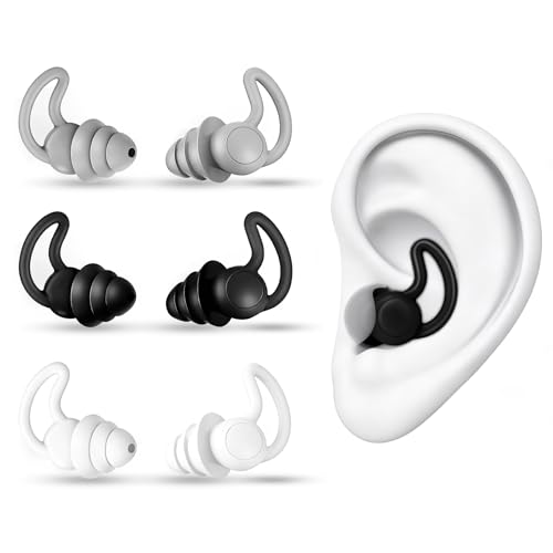Bouchons d'oreilles natation réutilisables en silicone pour surf piscine et douche
