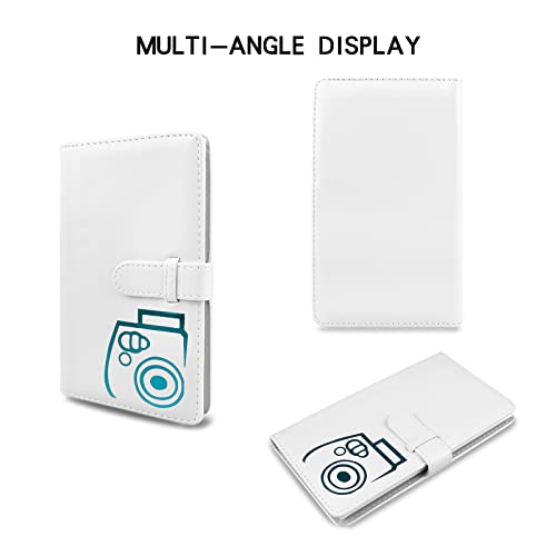 Rieibi Mini album fotografico con 96 tasche, in