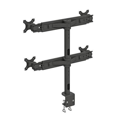 Neomounts support moniteur de bureau Pince 8 kg 48 3 cm 19' 76 2 cm 30' 100 x 100 mm FPMA D700D4 - vue 4
