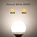 Kohree 12 Volt RV Led Light Bulbs BA15s 20-99/1141/1156 12V Vanity Replacement Bulbs for 5th Wheel Camper Trailer Motorhomes Marine Boat Interior Light Bulb (Pack of 3, 4000K Natural White)