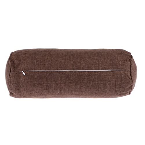 Jojomis 2Xsoft Neck Roll Bolster Pillow Round Cervical Spine Support Pillo Coffee #TOP5