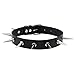 MILAKOO Gothique Rivet Spike clouté Tour de Cou Punk Rock Biker Sangle Collier en Cuir Collier réglable