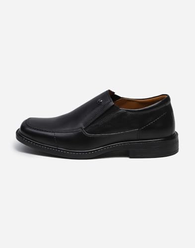 Image of Monte Carlo Mens Solid Slip on Genuine Leather Loafers (201808FW)