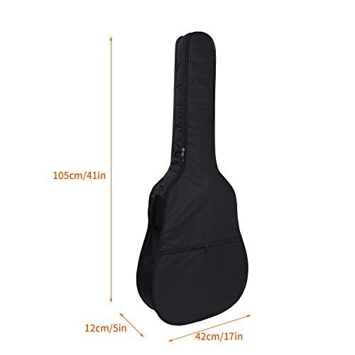 Housse pour guitare 41″ – Pour guitare acoustique et guitare classique - Les Beatles, Paul McCartney, John Lennon, RIngo Starr, George Harrison Housse pour guitare 41" - Pour guitare acoustique et guitare classique – Image 4