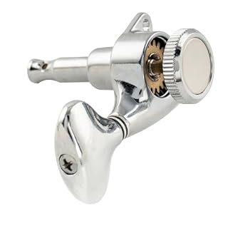 Musiclily Pro 3×3 Ratio 18:1 Guitare Mécaniques Bloquante Locking Tuners Boutons Y-Style pour Guitare électrique/Acoustique Style LP, Chrome - Les Beatles, Paul McCartney, John Lennon, RIngo Starr, George Harrison Musiclily Pro 3x3 Ratio 18:1 Guitare Mécaniques Bloquante Locking Tuners Boutons Y-Style pour Guitare électrique/Acoustique Style LP, Chrome – Image 7