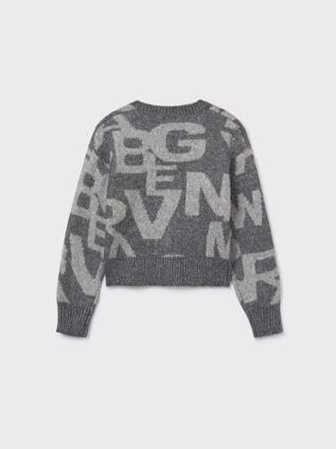 Mayoral Jacquard Jumper for Girls H. Lead2