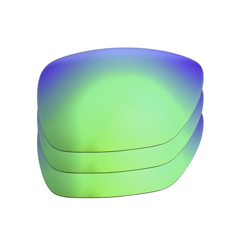 Verres polarisés Oakleys Inmate de rechange couleur vert et taille unique pour verres solaires