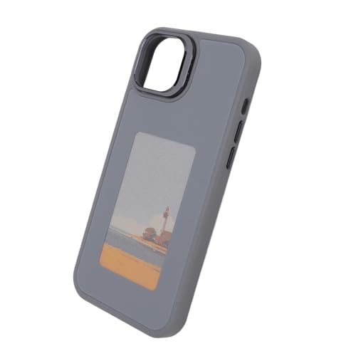 Coque écran NFC iPhone 14 Plus idéale pour visionner vos vidéos avec support gris - 2