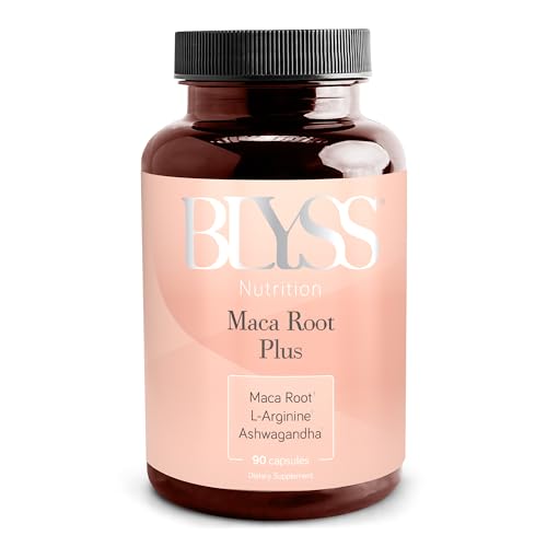 BLYSS-Nutrition-Maca-Roots-Capsules-for-Women-with-Ashwaghanda-Mood-Booster-Supplement-with-L-Theanine-Zinc-Ashwagandha-Capsules-to-Boost-Energy-Stamina-Female-Hormone-Balance-Supplement