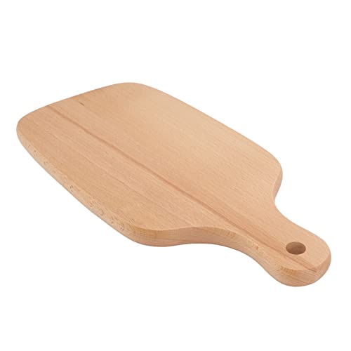 Fdit Tabla de Cortar de Madera de Haya, Tabla de Trinchar Gruesa y Resistente con Antideslizante, Bloque de Cortar de Cocina Grande para Carne y Verduras