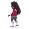 American Girl, Truly Me 18-inch Doll #127 with Hazel Eyes, Curly Dark-Brown Hair, Very Deep Skin, for Ages 6+