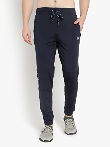 Image of John Ally Jogger Trackpant for Men with Two Zipper Pockets and Premium Fabric. Sweat Wicking, Stretchable for Gym, Yoga, Training, Sports, Running and Casual wear.