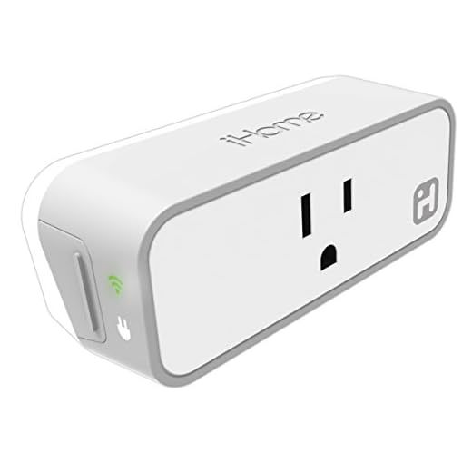iHome ISP6X Wi-FI Smart Plug , Use your voice to control connected devices, Works with Alexa, Google Assistant and HomeKit enabled smart speakers