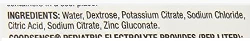 GoodSense Electrolyte Solution, Pediatric Oral Electrolyte Quickly Replenishes Fluids, Zinc, and Electrolytes Lost During Diarrhea and Vomiting, 1 Liter, Unflavored - Thumbnail 3