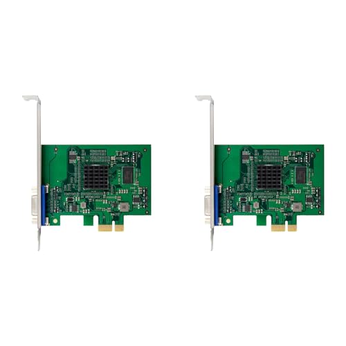 Carte graphique AST2400 PCIe X1 avec affichage fluide 2K VGA 60Hz sous Windows 11