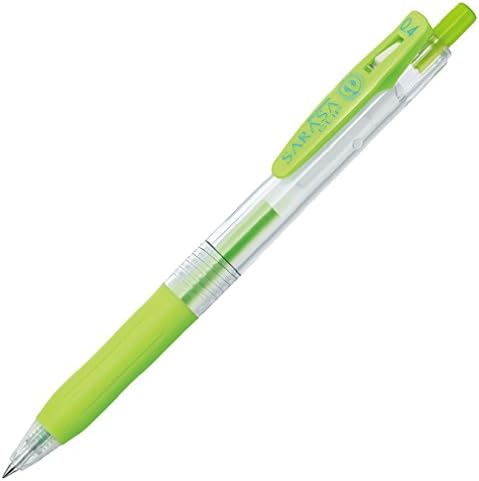 ZEBRA B-JJS15-LG Gel Ballpoint Pen Sarasa Clip 0.4 Light Green 10 Pens image 3