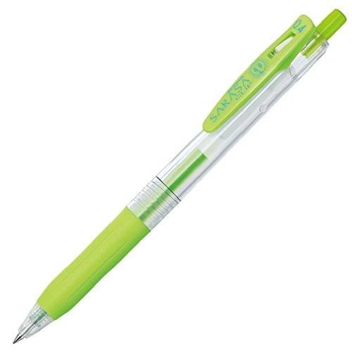 Bolígrafo Gel Zebra Sarasa Clip 0.4 Verde Claro Pack 10