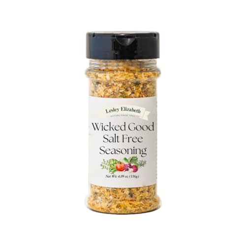 Image of Lesley Elizabeth Wicked Good Salt Free - Bold All-Purpose, No-Salt Seasoning | Perfect for Grilling, Roasting & Cooking Chicken, Beef, Pork & Vegetables | Gourmet Spice Blend