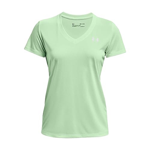 Image of Under Armour Womens Tech V-Neck Twist Short-Sleeve T-Shirt