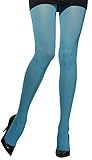 Blickdichte Strumpfhose mit Streifen für Damen, Perfekt für Karneval, Halloween oder Themenpartys