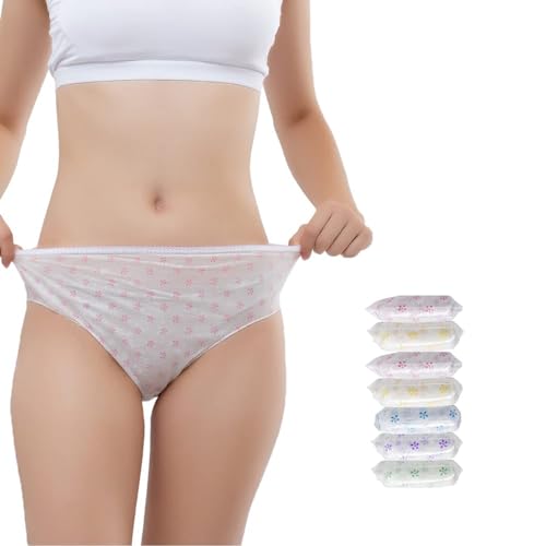 使い捨て下着 複数パッケージ Amazon | 7枚/35枚 女性用 使い捨てパンツ 使い捨て下着 不織布