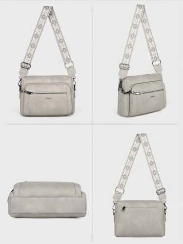 Image of Vegan Leather Crossbody Bags for Women Anti theft Purses and Handbag