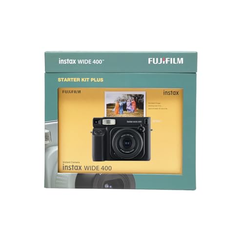 Image of Fujifilm Instax Wide 400 Starter Kit Plus Black - 20 Shots