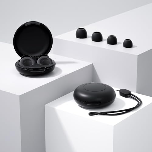 Ear Plugs for Sleeping Noise Cancelling,Comfy Reusable Silicone Earplugs for Noise Reduction, Hearing Protection Ear Plugs for Sleep, Focus, Noise Sensitivity - Thumbnail 2