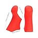 kowaku 2Pcs Shifter Lever Covers Brake Handle Cover Protective Silicone Comfortable Hoods Road Bicycle Shifter Cover for 2300 3400, Red