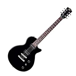 SX Guitare électrique LP JUNIOR Noir - Les Beatles, Paul McCartney, John Lennon, RIngo Starr, George Harrison