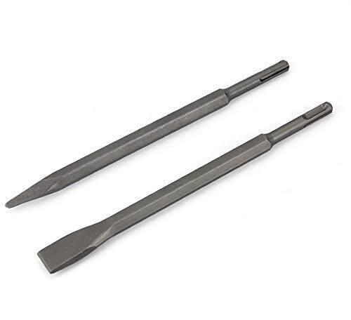 Mass Pro Chisel 2Pc Set Max Shank 14 mm Length 250 mm Electric Hammer Chisels for Concrete/Brick/Wall/Tile Slotting Drilling (B08YYV6PPL) Amazon Price History, Amazon Price Tracker